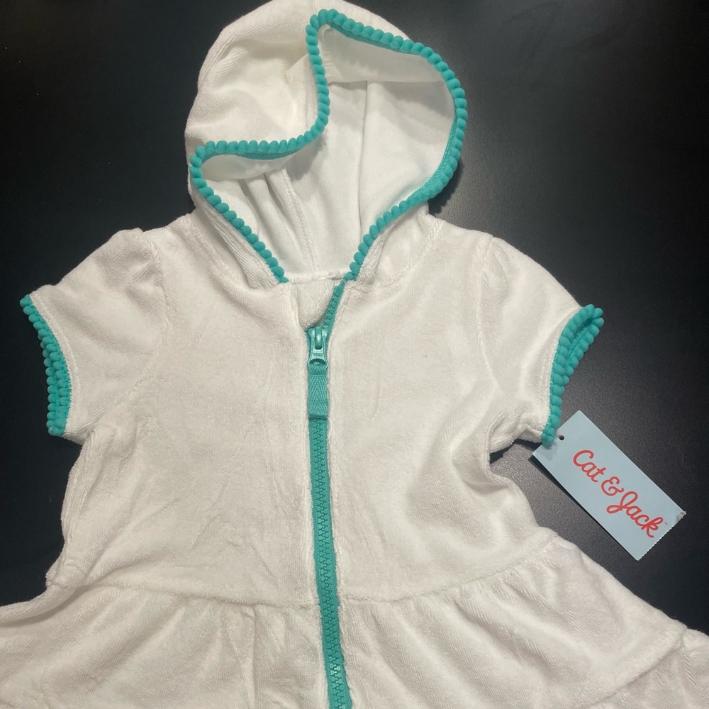 Cat & Jack Swim Cover Size 12 Months